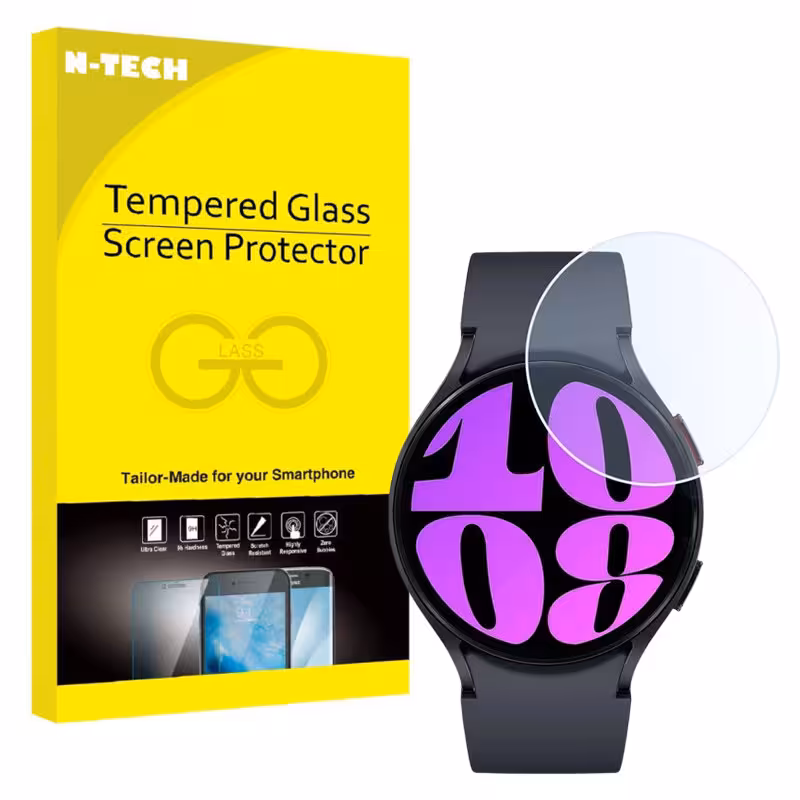 محافظ صفحه نمایش انتک مدل Tempered-N مناسب برای ساعت هوشمند سامسونگ Galaxy Watch 6 44mm | کالا برتری
