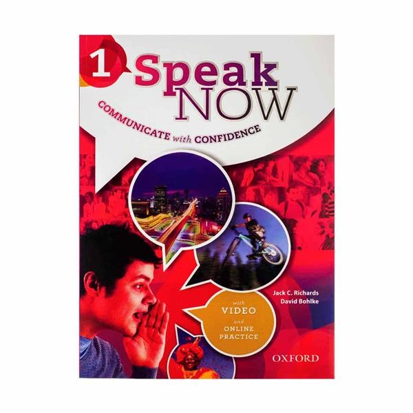 کتاب Speak Now 1 اثر Jack CRichards & David Bohlke انتشارات آکسفورد