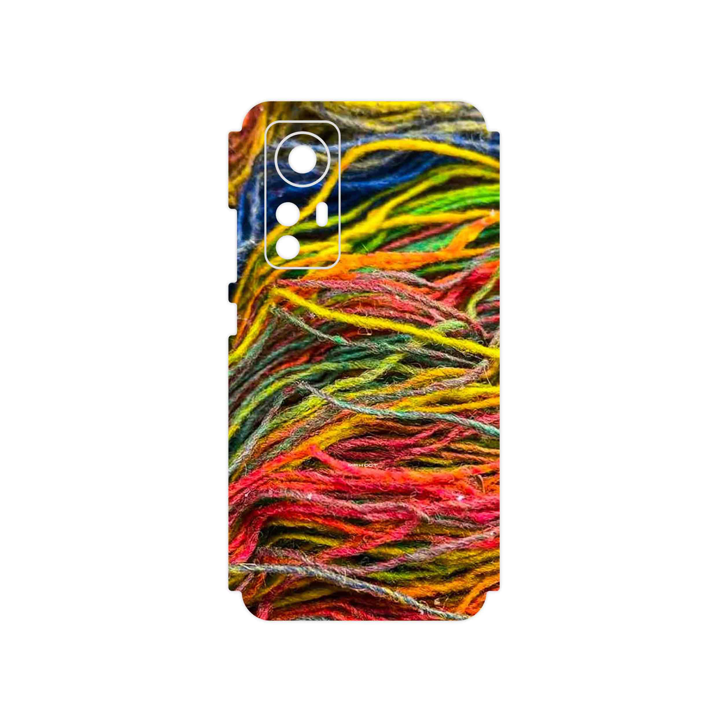 برچسب پوششی ماهوت مدل Fabric Texture 9 مناسب برای گوشی موبایل شیائومی 12X