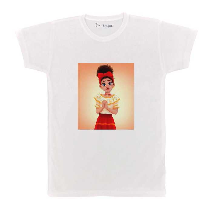 تی شرت بچگانه پرمانه طرح Encanto کد pmt.949