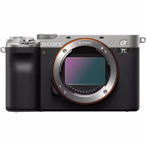 بدنه دوربین عکاسی بدون آینه سونی Sony Alpha a7C (Body Only, Silver)