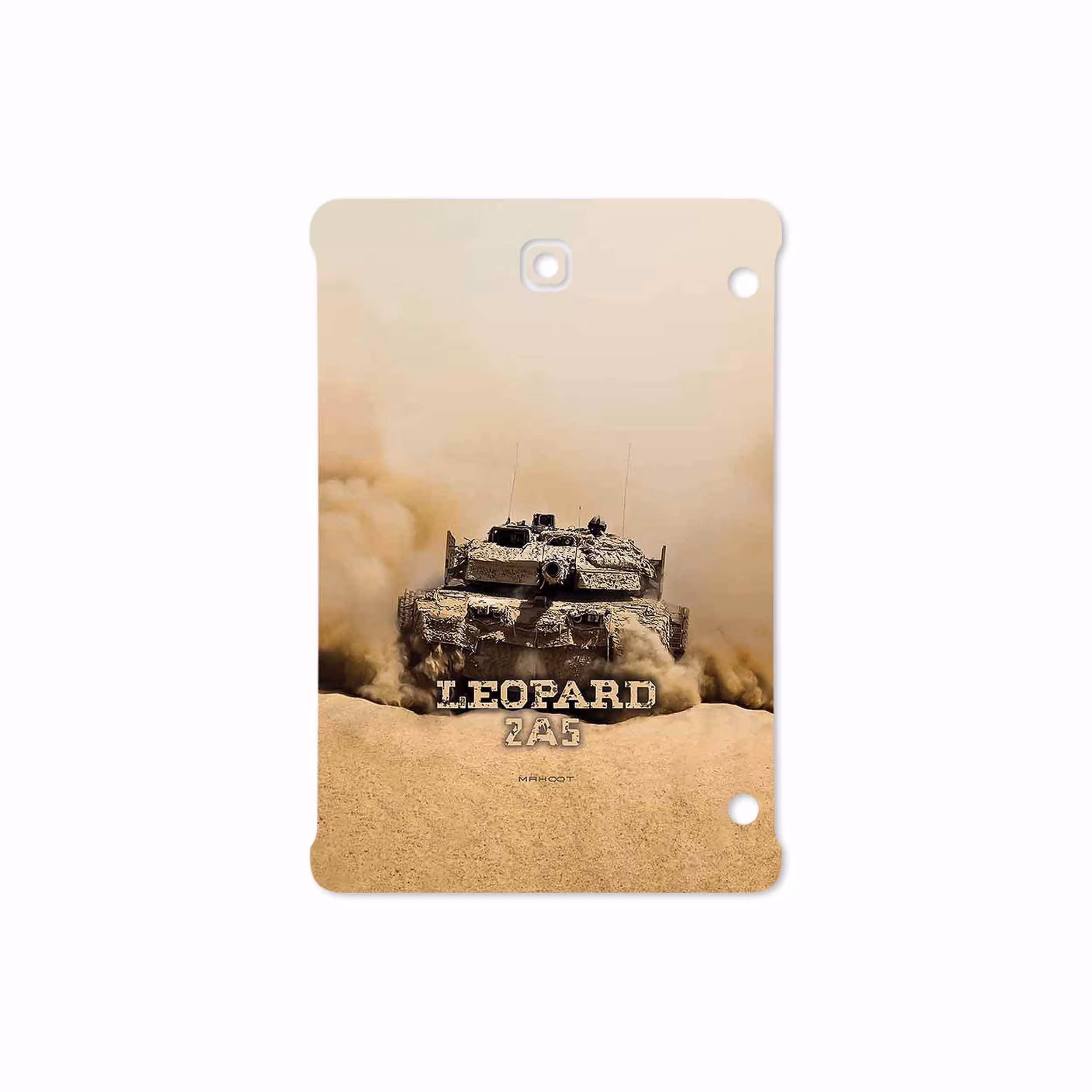 برچسب پوششی ماهوت مدل Leopard 2A5 tank مناسب برای تبلت سامسونگ Galaxy Tab S2 8.0 2015 T710