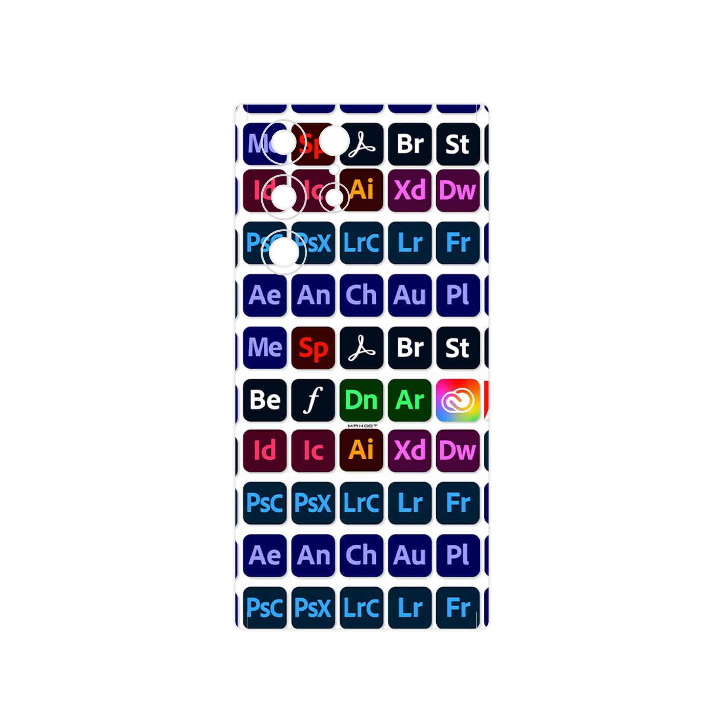 برچسب پوششی ماهوت مدل Adobe مناسب برای گوشی موبایل سامسونگ Galaxy S22 Ultra 5G