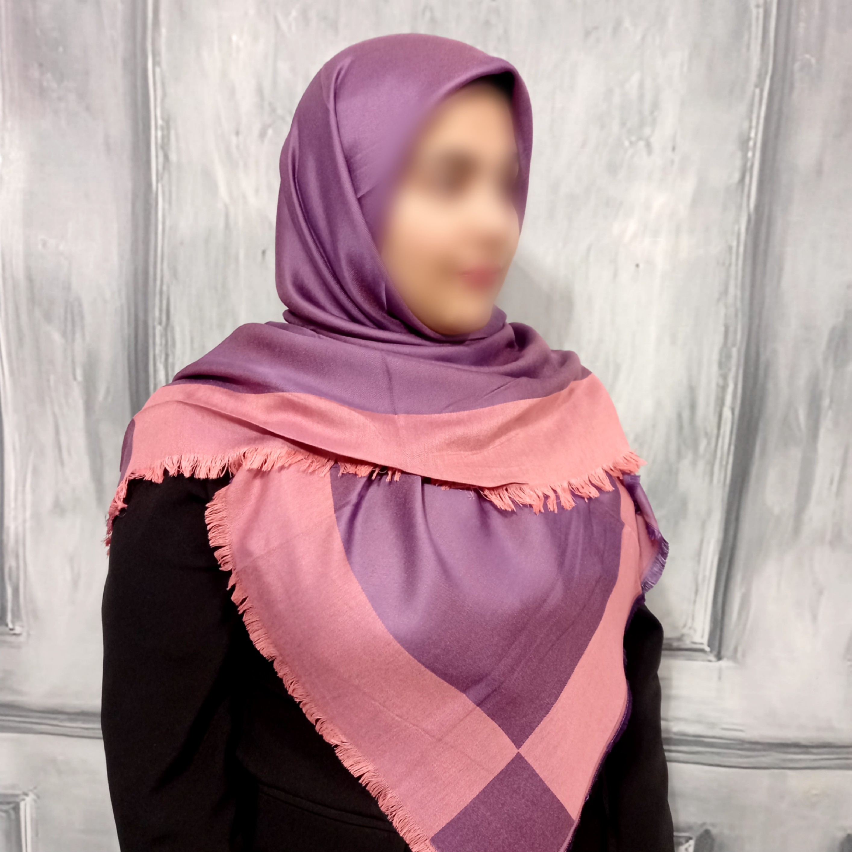 روسری نخی بامبو قواره 140 رنگبندی