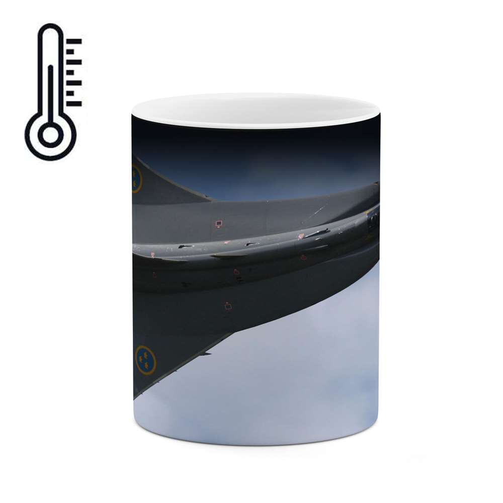 ماگ حرارتی کاکتی طرح هواپیما مدل mgh16709