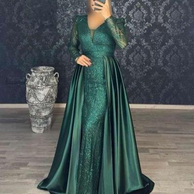 پیراهن شب زنانه ساتن مدل ماکسی مجلسی بلند