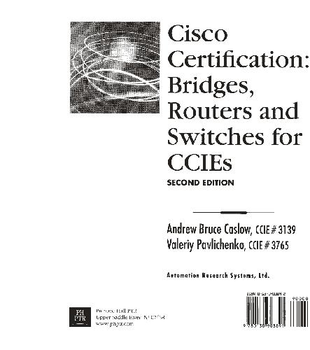 خرید و دانلود نسخه کامل کتاب Cisco Certification - Bridges, Routers and Switches for CCIEs