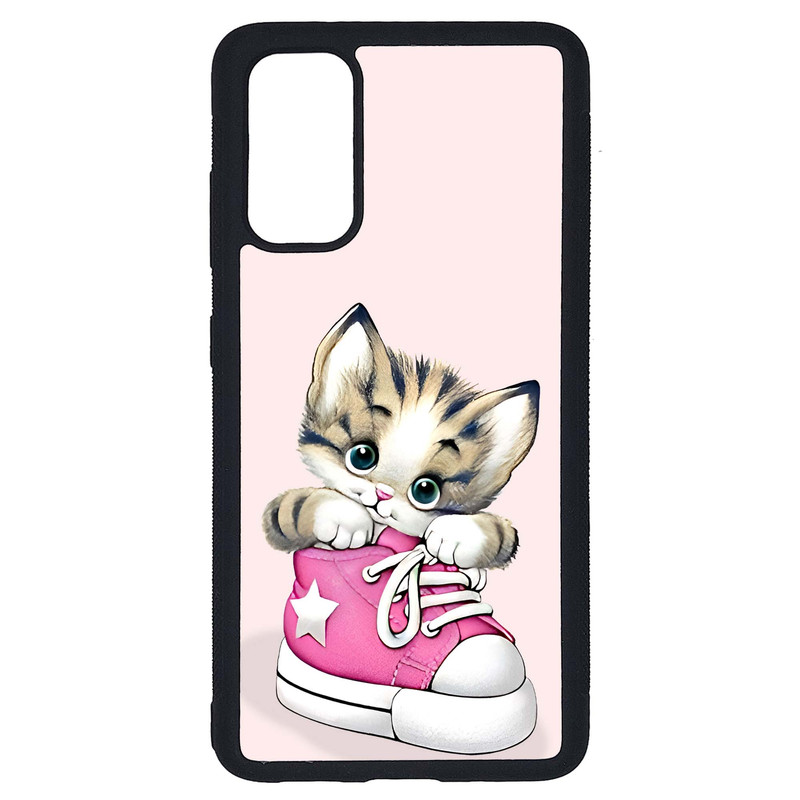 کاور طرح بچه گربه کد G-120 مناسب برای گوشی موبایل سامسونگ Galaxy S20 | دیجی قاب دونی