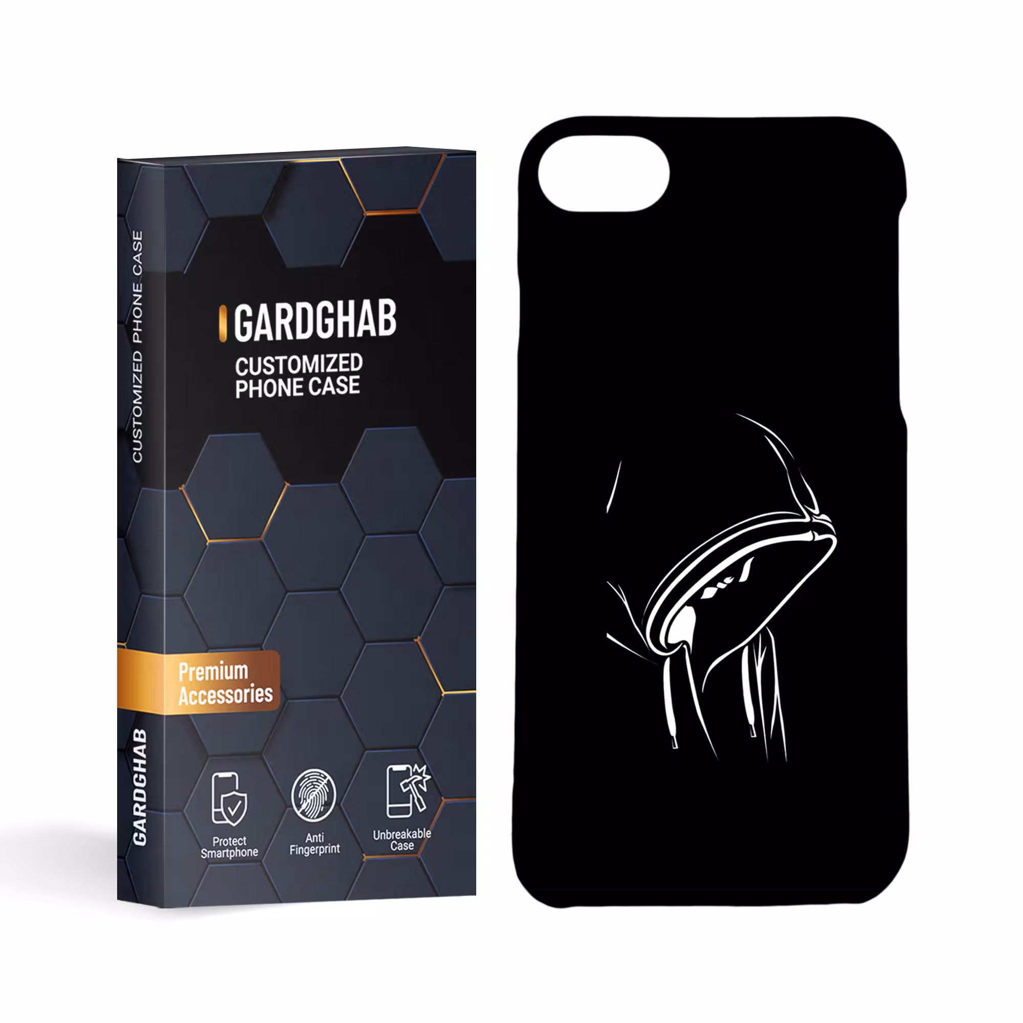 کاور گارد قاب مدل پسرانه مناسب برای گوشی موبایل اپل iphone 7 8 se2020