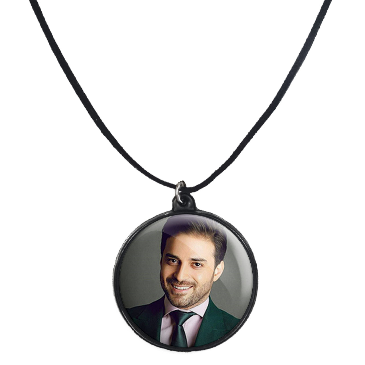 گردنبند پرمانه طرح بابک جهانبخش کد pmb.29125 مدل دو طرفه