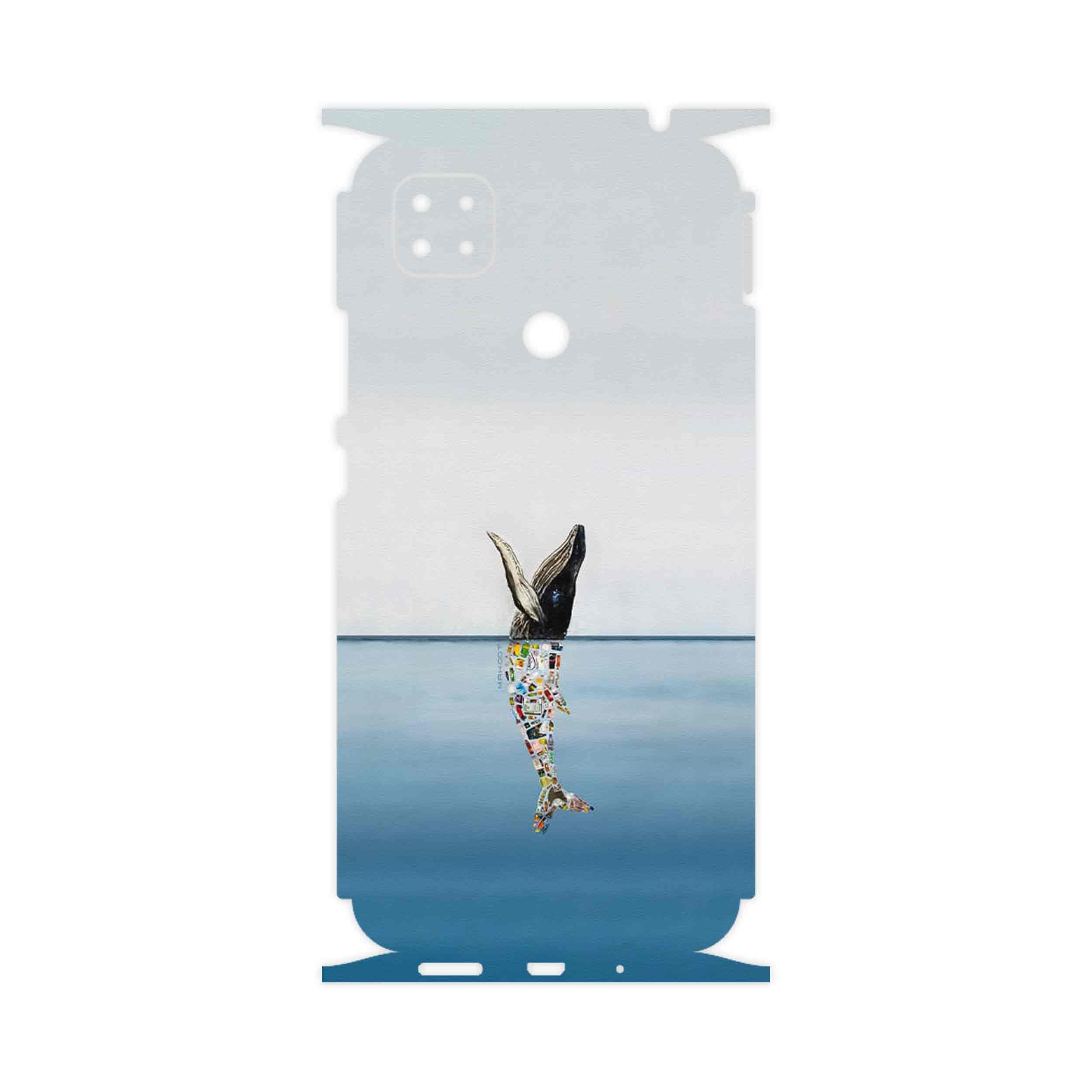 برچسب پوششی ماهوت مدل Collage of Sea Trash-FullSkin مناسب برای گوشی موبایل شیائومی Poco C31