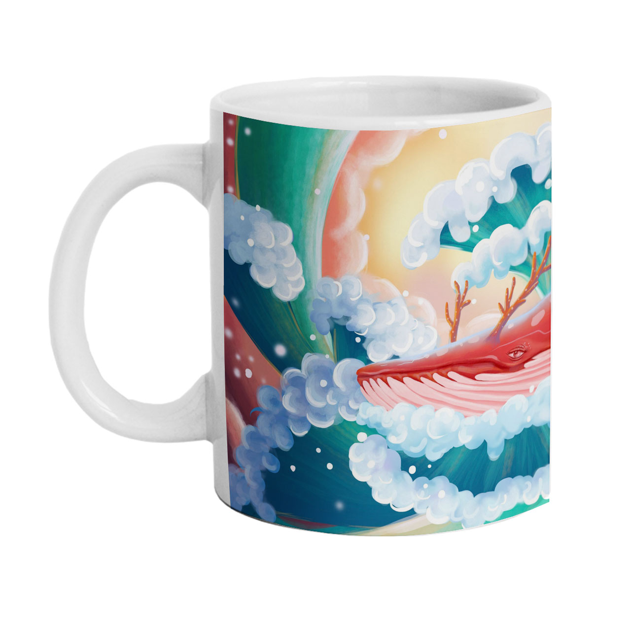 ماگ طرح نقاشی مدل M1834