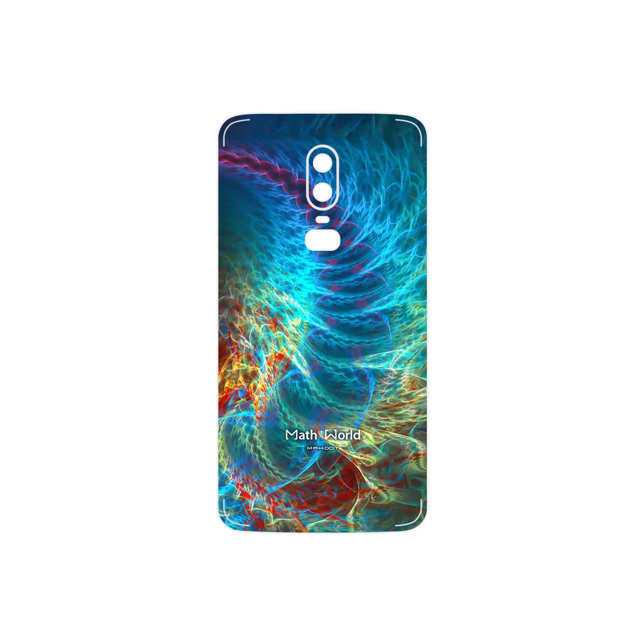برچسب پوششی ماهوت مدل Mathematical Geometric Shape 1 مناسب برای گوشی موبایل وان پلاس 6