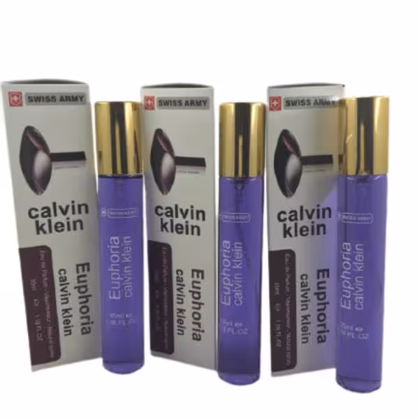 عطر جیبی زنانه سوئیس آرمی مدل Euphoria حجم 35 میلی لیتر مجموعه 3 عددی