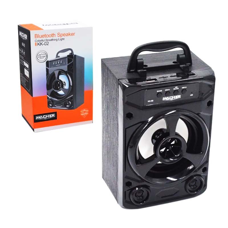 اسپیکر بلوتوثی و شارژی مچر MACHER KK02