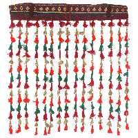 آویز تزیینی مدل سرپرده گلیمی کد 933