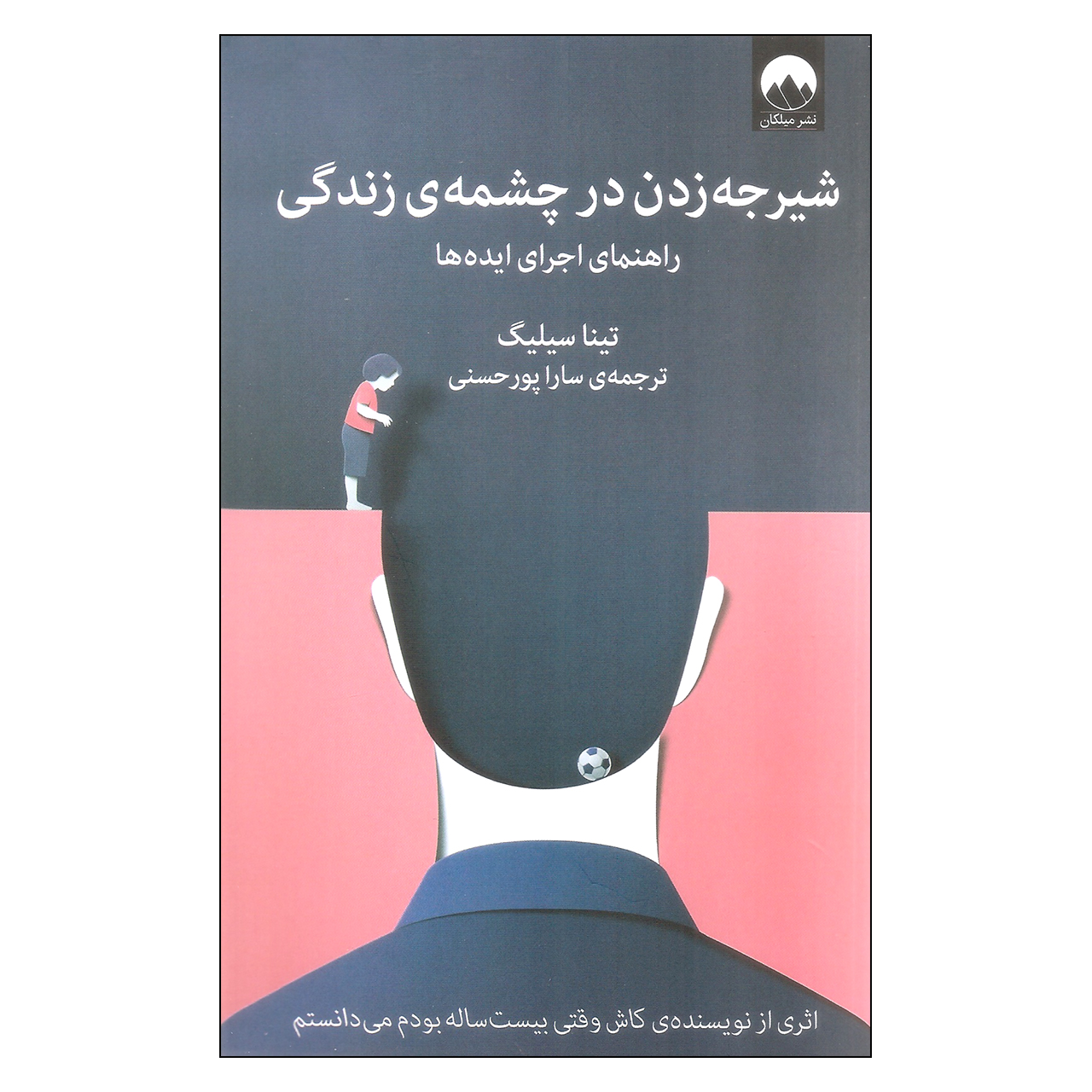 کتاب شیرجه زدن در چشمه ی زندگی اثر تینا سیلیگ نشر میلکان