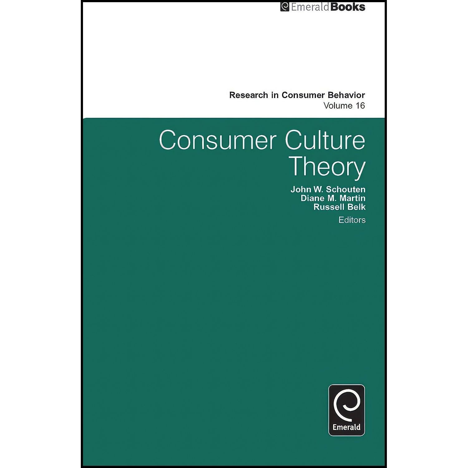 کتاب زبان اصلی Consumer Culture Theory اثر جمعی از نویسندگان