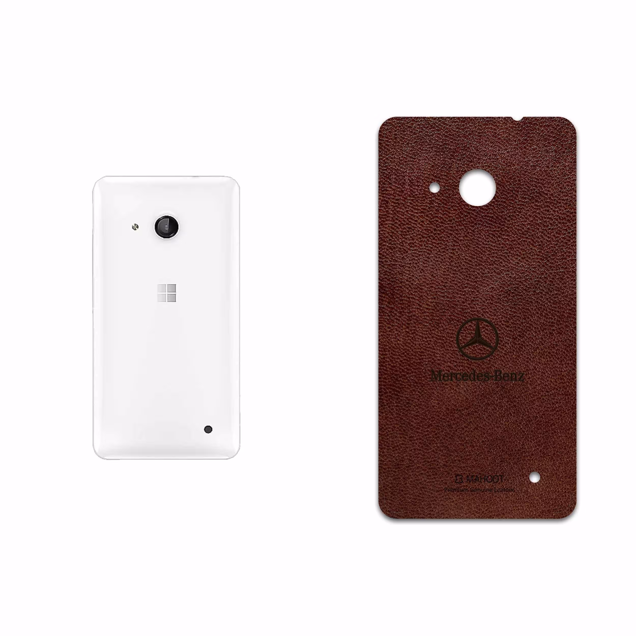 برچسب پوششی ماهوت مدل NL-MBNZ مناسب برای گوشی موبایل مایکروسافت Lumia 550