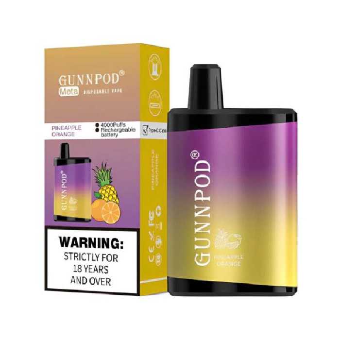 پاد 4000پاف با طعم آناناس پرتقال