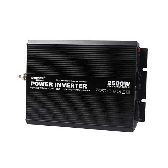 مبدل برق خودرو 2500 وات شبه سینوسی کارسپا