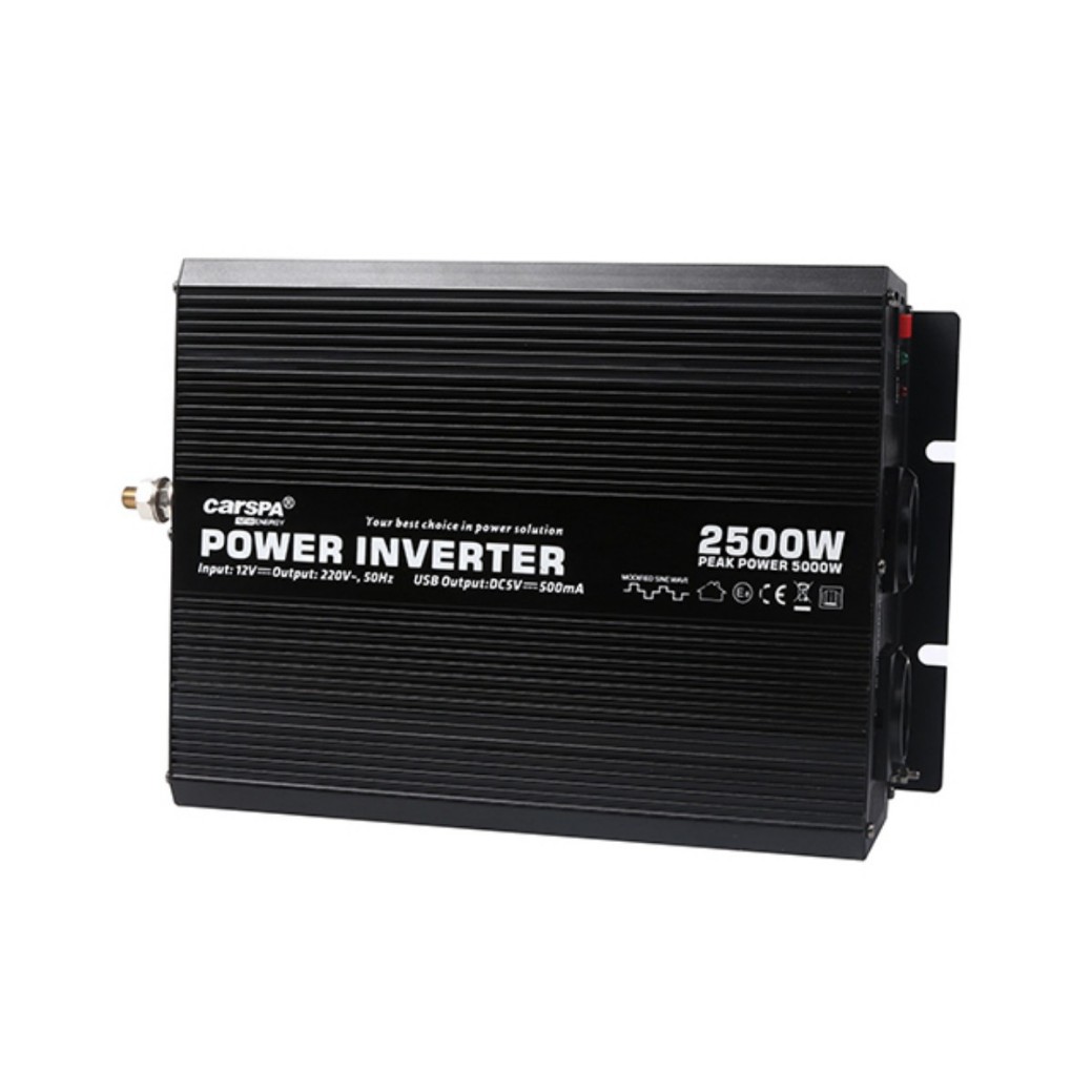 مبدل برق خودرو 2500 وات شبه سینوسی کارسپا