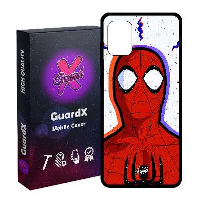 کاور گارد ایکس طرح Spider Man مدل Glass10495 مناسب برای گوشی موبایل سامسونگ Galaxy A31