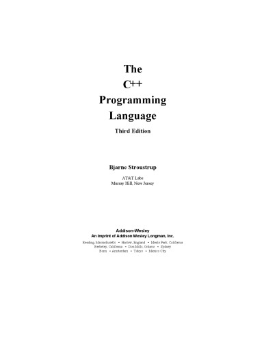 خرید و دانلود نسخه کامل کتاب The C   programming language (3rd Edition)