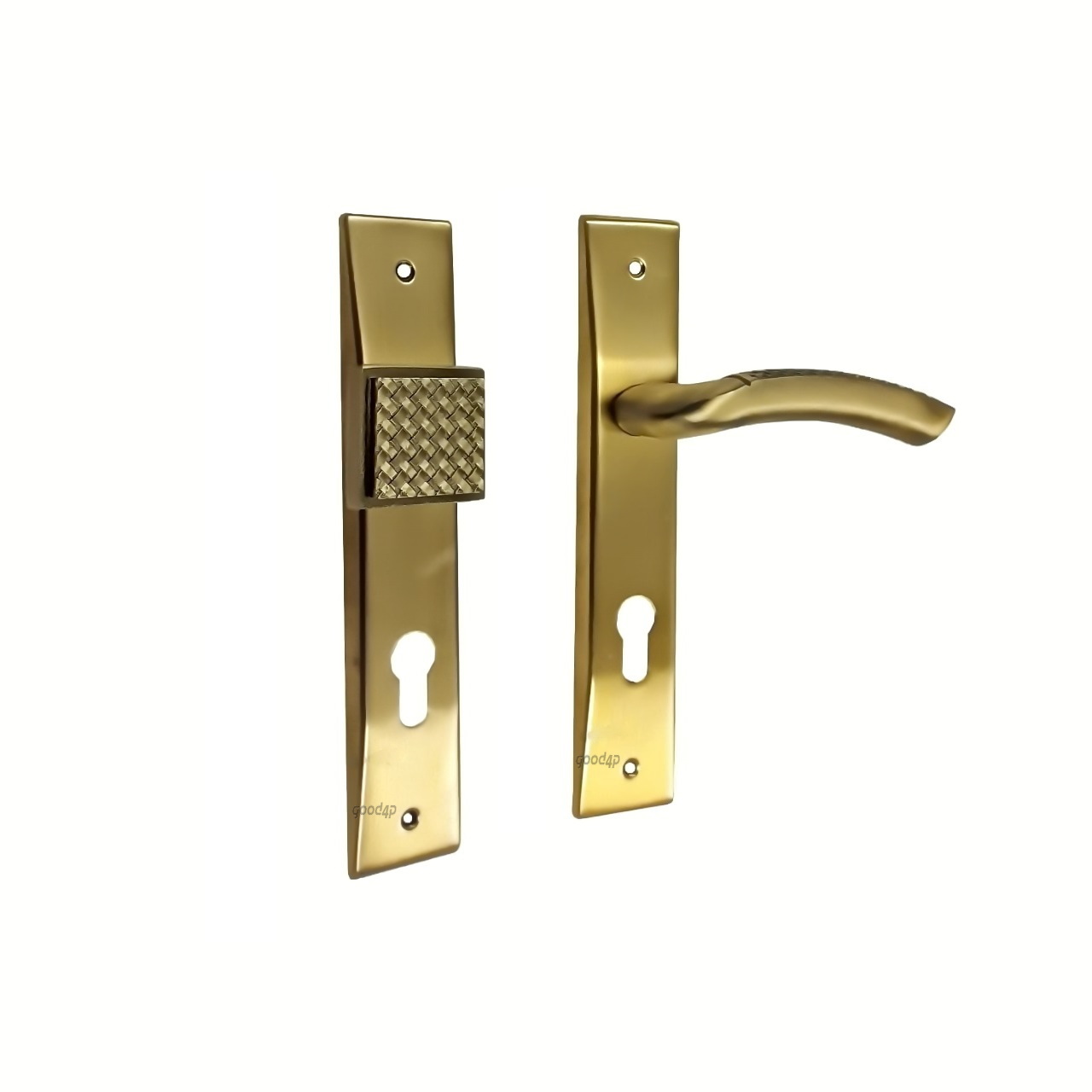 دستگیره پلاک آپارتمانی چپ زیتونی نیکو مدل 429