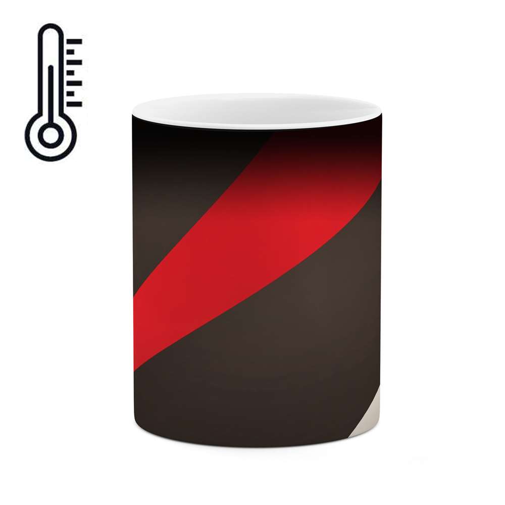 ماگ حرارتی طرح رنگارنگ مدل mgh00627