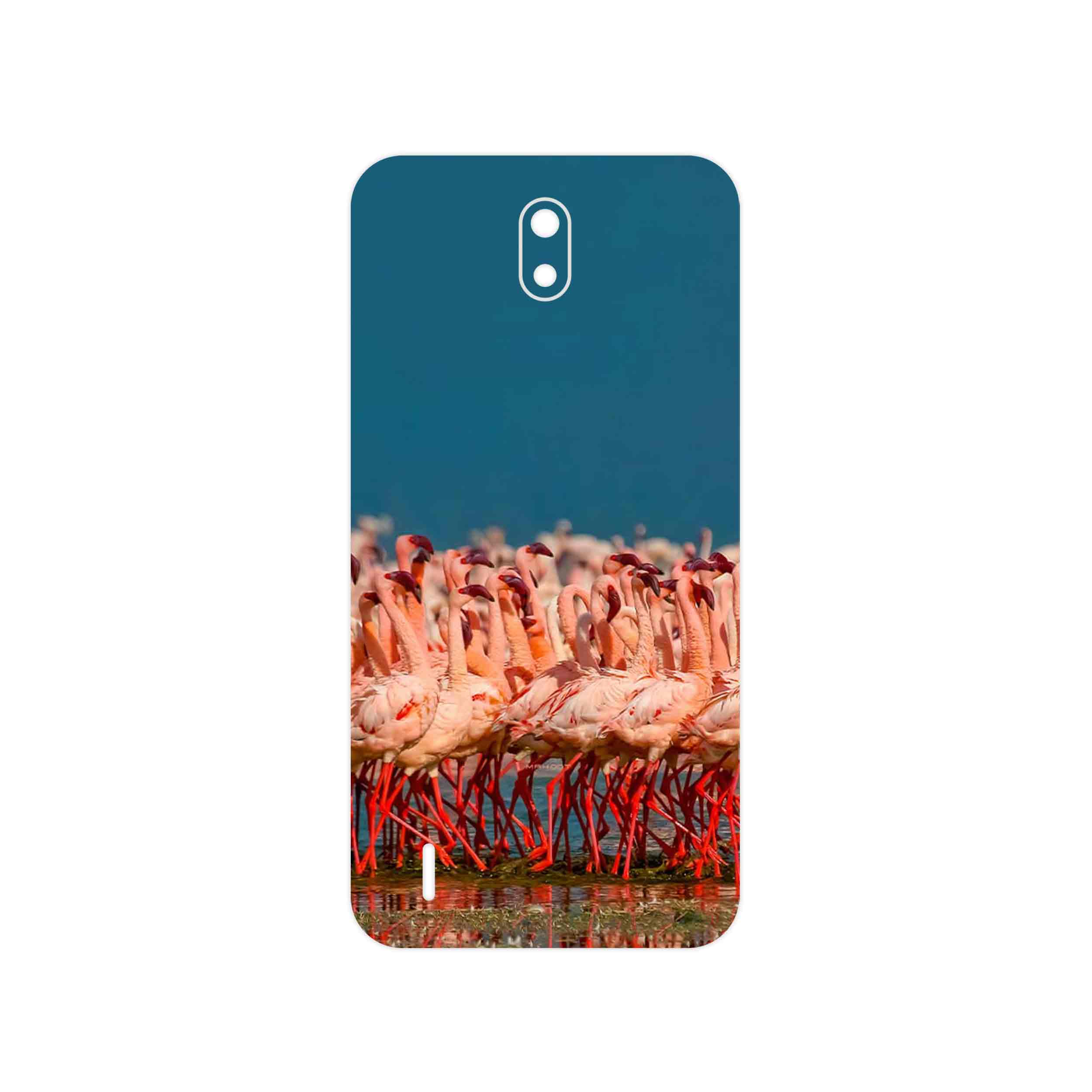 برچسب پوششی ماهوت مدل Flamingo مناسب برای گوشی موبایل نوکیا C1