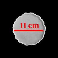 قالب سیلیکونی کد 110 ( دفرمه 11 سانت )