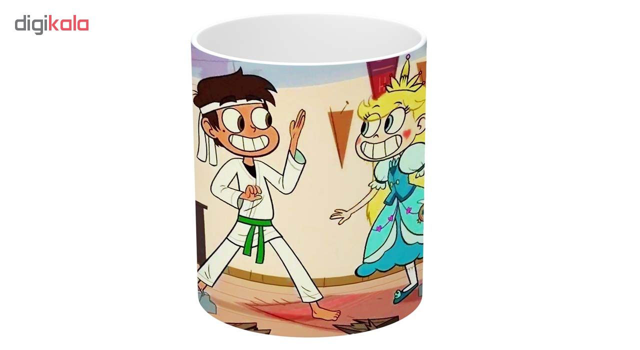 ماگ طرح استار علیه نیروهای شیطانی مدل NI1115