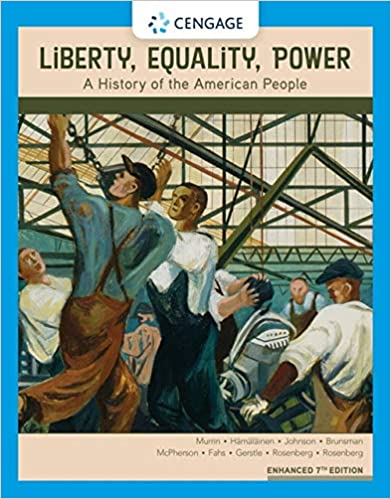 خرید و دانلود نسخه کامل کتاب Liberty, Equality, Power: A History of the American People (Enhanced 7th Edition) - pdf