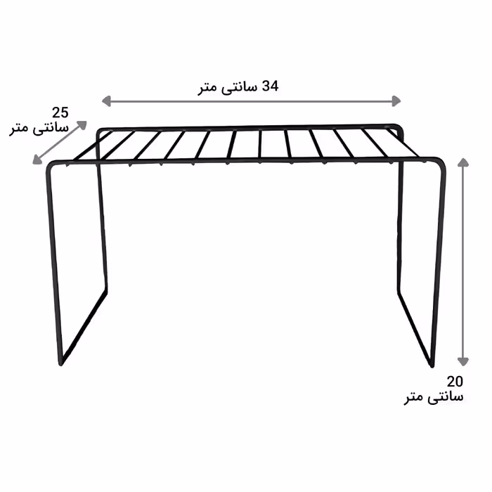 نظم دهنده کابینت مدل S22 بسته 2 عددی