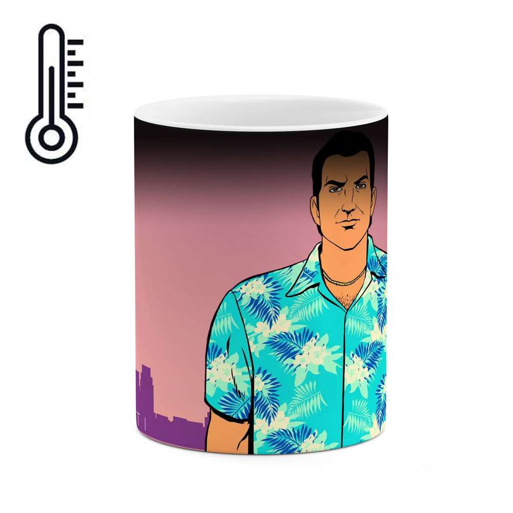 ماگ حرارتی طرح بازی Gta مدل mgph15441