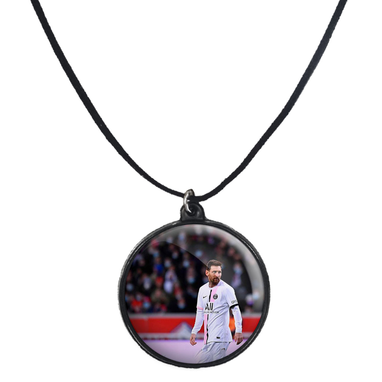 گردنبند پرمانه طرح مسی کد pmb.8791 مدل دو طرفه