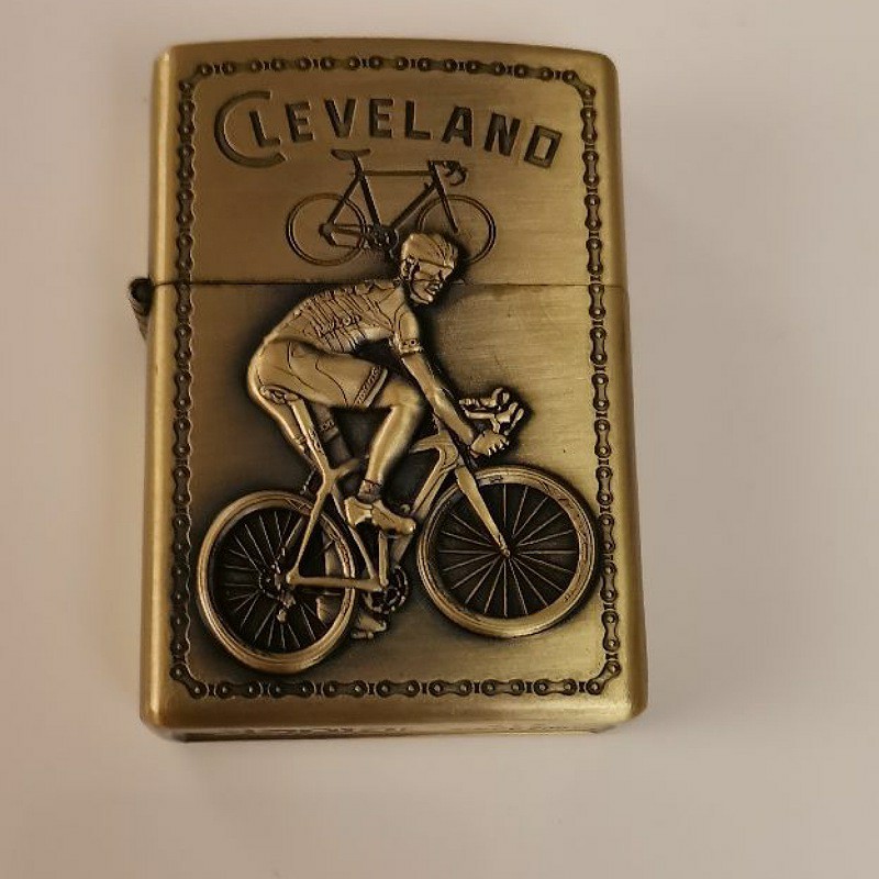 فندک بنزینی کانتای سنگی دوچرخه سوار بسیار زیبا و با کیفیت طرح دو