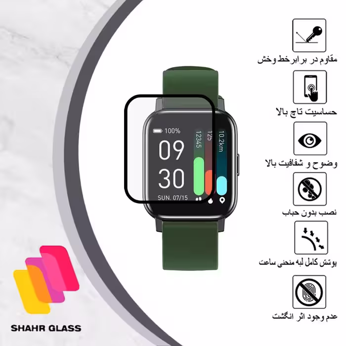 محافظ صفحه نمایش نانو شهر گلس مدل PMSR مناسب برای ساعت هوشمند شیائومی Gts 1