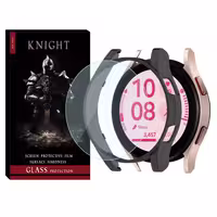 کاور نایت مدل PC Bumper KT مناسب برای ساعت هوشمند سامسونگ Galaxy Watch FE به همراه محافظ صفحه نمایش | کالا برتری