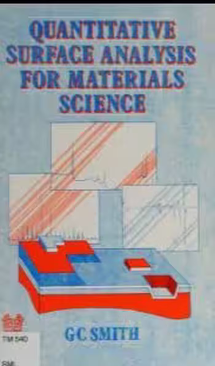 خرید و دانلود نسخه کامل کتاب Quantitative surface analysis for materials science - Pdf