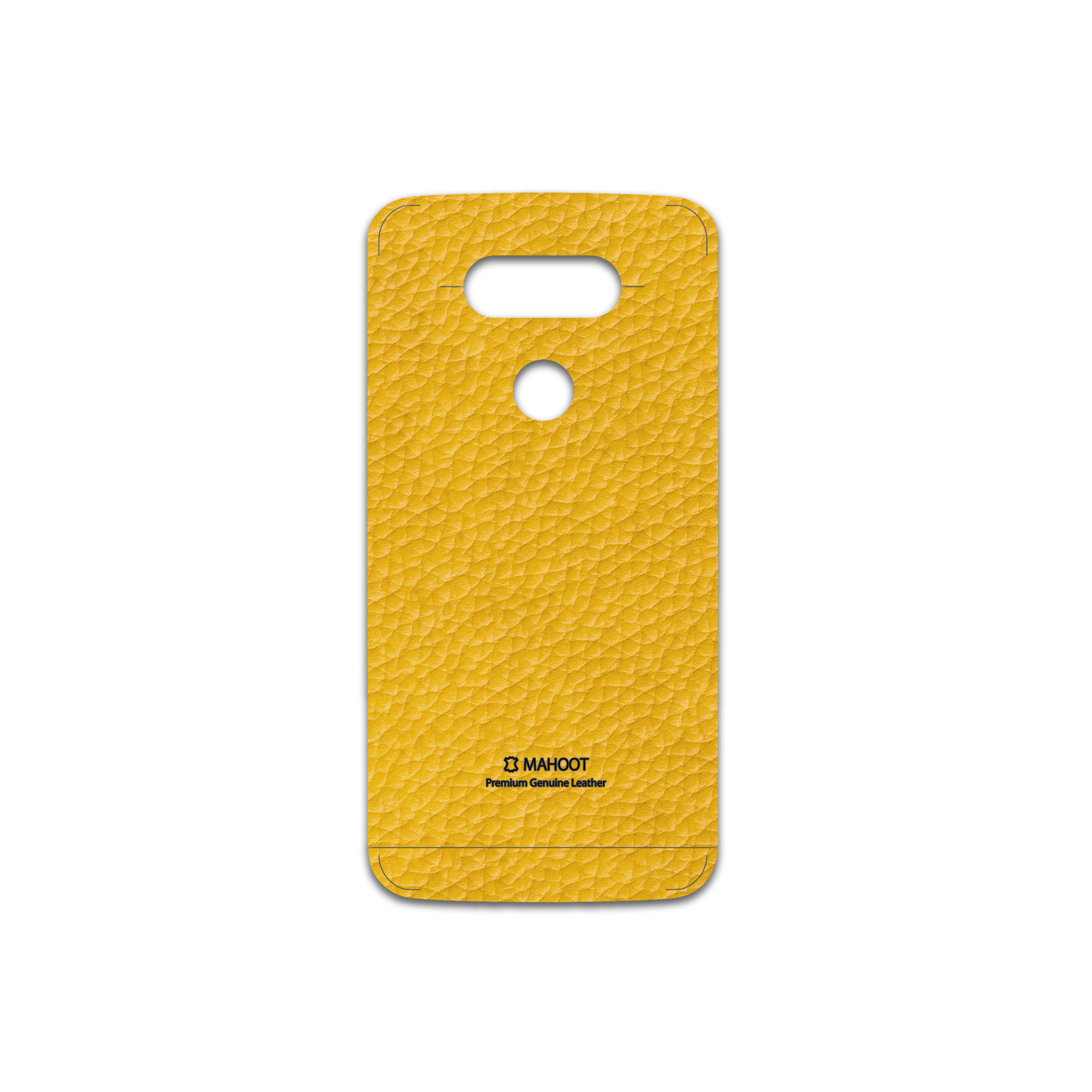 برچسب پوششی ماهوت مدل Mustard-Leather مناسب برای گوشی موبایل ال جی G5