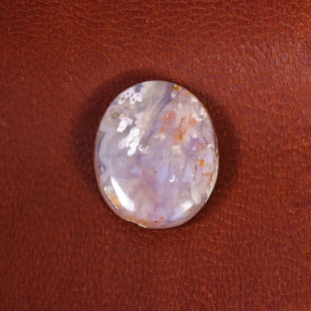 نگین عقیق شجر کد 16557 - جواهری مشاهیر