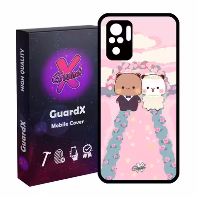 کاور گارد ایکس طرح Pet مدل Glass10314 مناسب برای گوشی موبایل شیائومی Redmi Note 10 4G / Note 10S