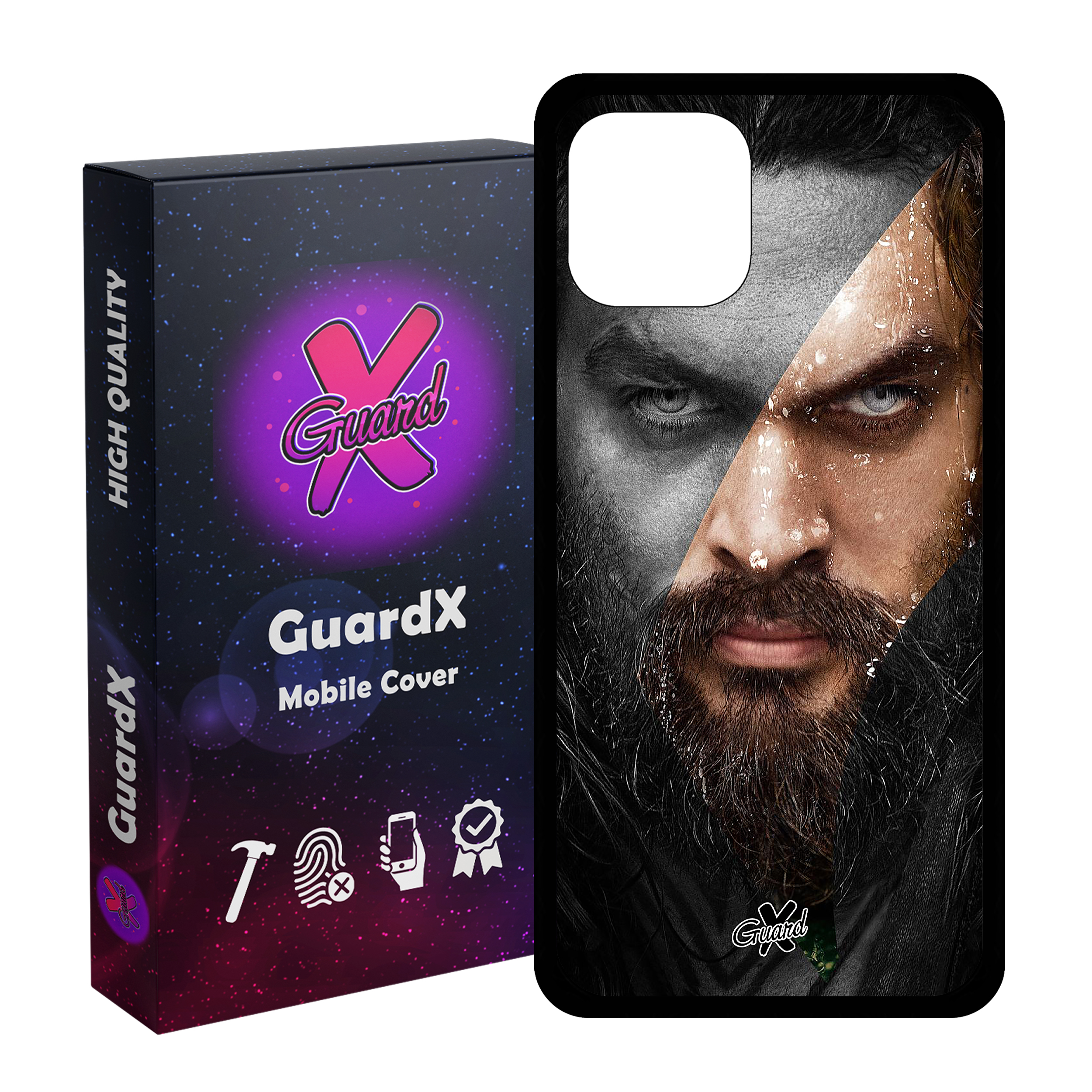 کاور گارد ایکس طرح Aqua Man مدل Glass10362 مناسب برای گوشی موبایل اپل iPhone 11 Pro