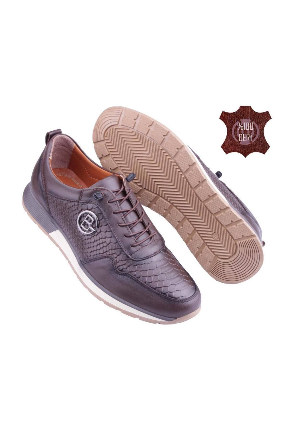 کفش های کژوال چند رنگ مردانه چرمی اصلی چرم SHIC DETECTOR