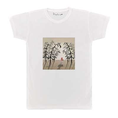 تی شرت آستین کوتاه بچگانه پرمانه طرح شنل قرمزی کد pmt.6251