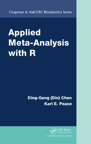 خرید و دانلود نسخه کامل کتاب Applied Meta-Analysis with R