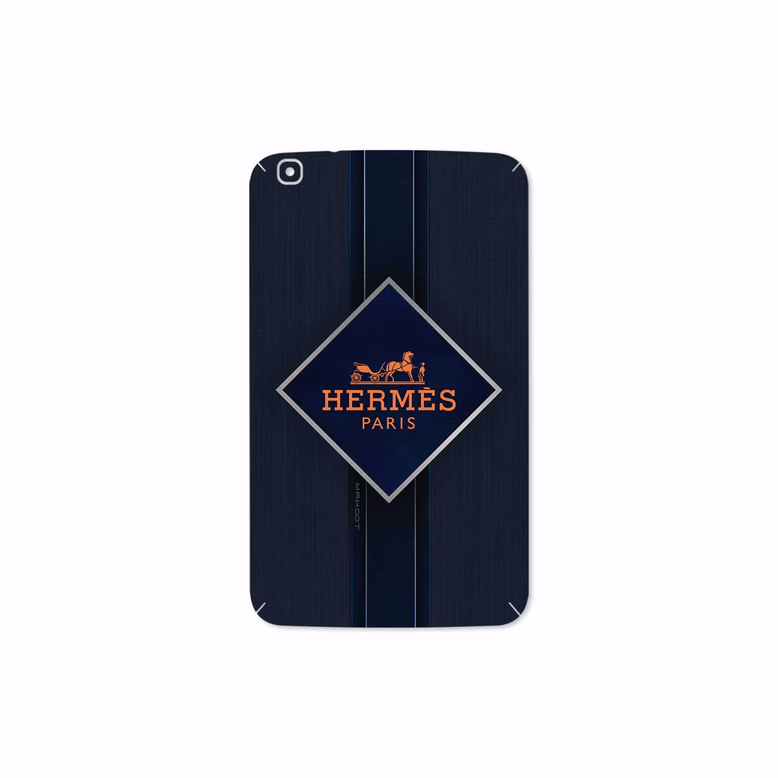 برچسب پوششی ماهوت مدل Hermes-Logo مناسب برای تبلت سامسونگ Galaxy Tab 3 8.0 2013 T315