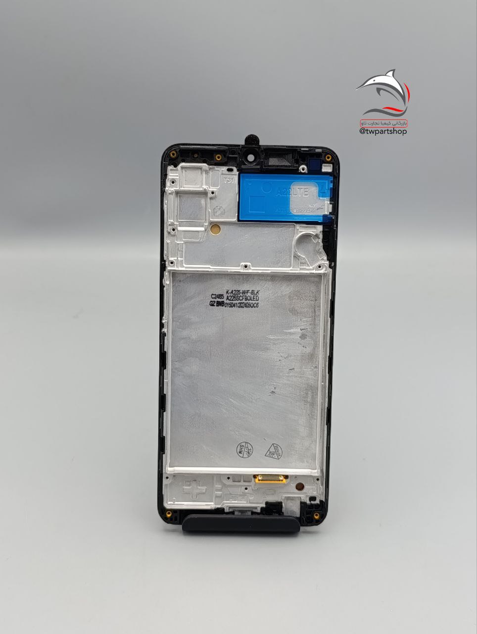 LCD Samsung A225 A22 4G ( Frame) Black OLED